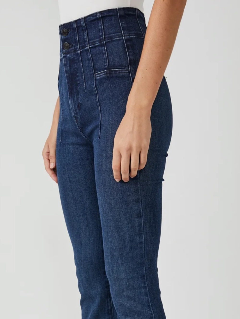 FREE PEOPLE We The Free Jayde Flare Jeans - Picture 4 of 14